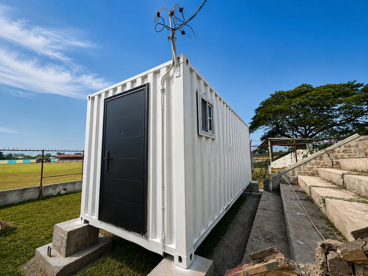Container conversion project at Portmore facility